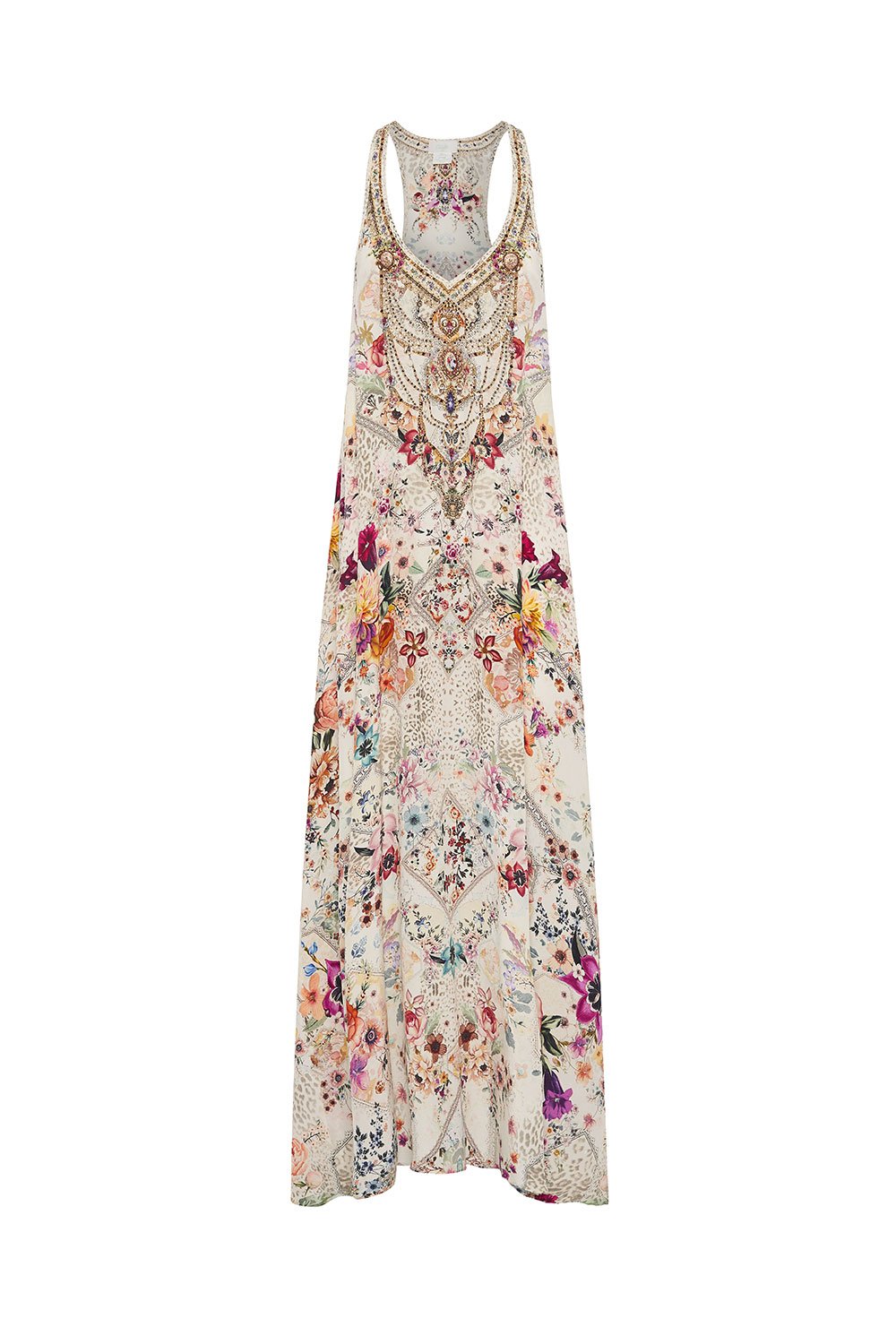 V NECK RACERBACK DRESS SEW IN LOVE