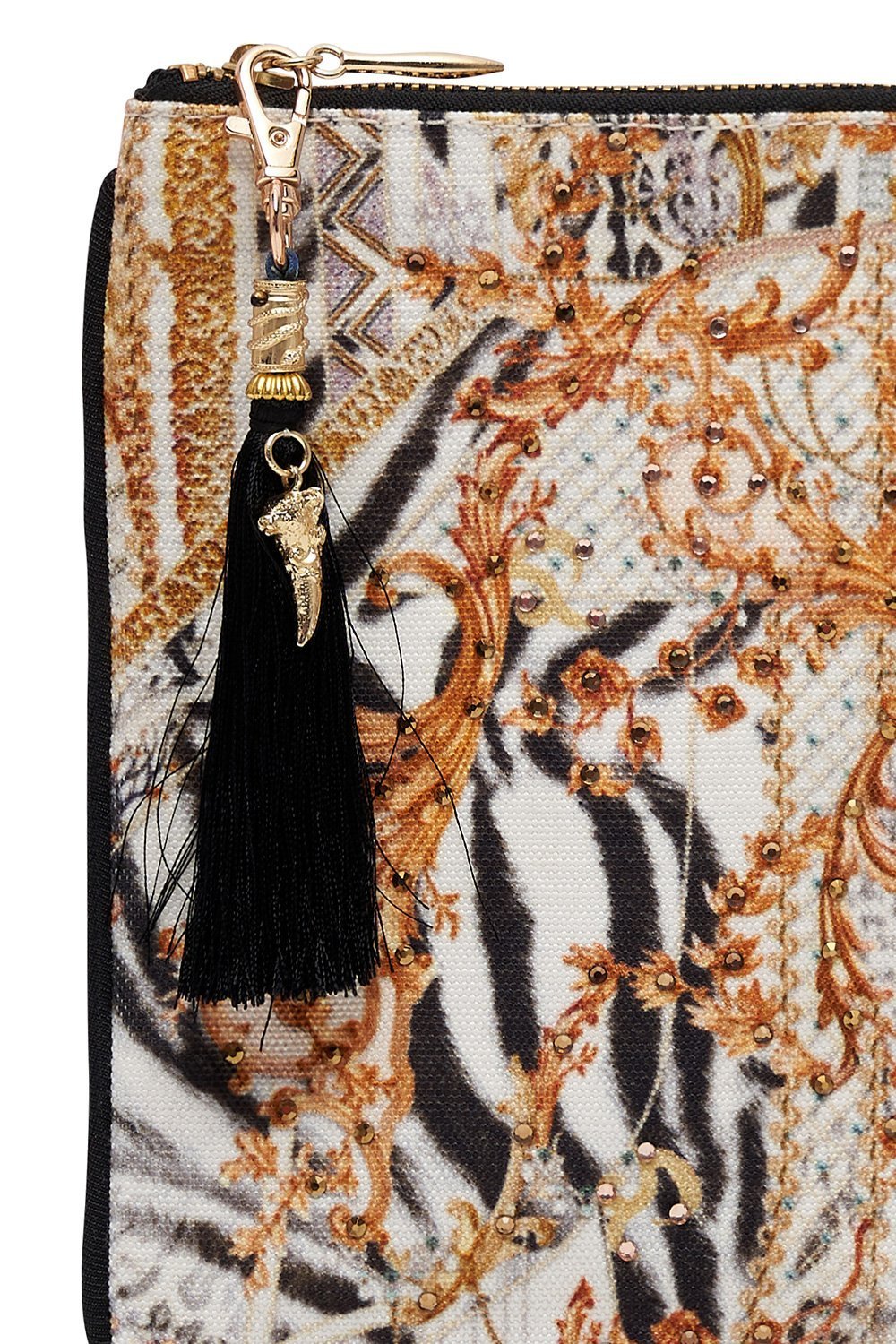 SMALL CANVAS CLUTCH GATES OF GLORY