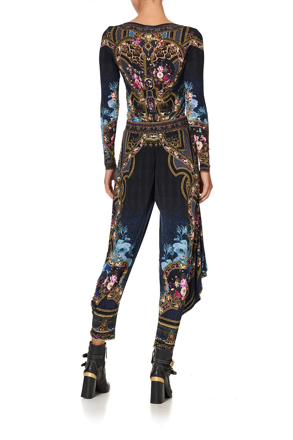 LONG SLEEVE FITTED TOP FIELDS OF TREASURE