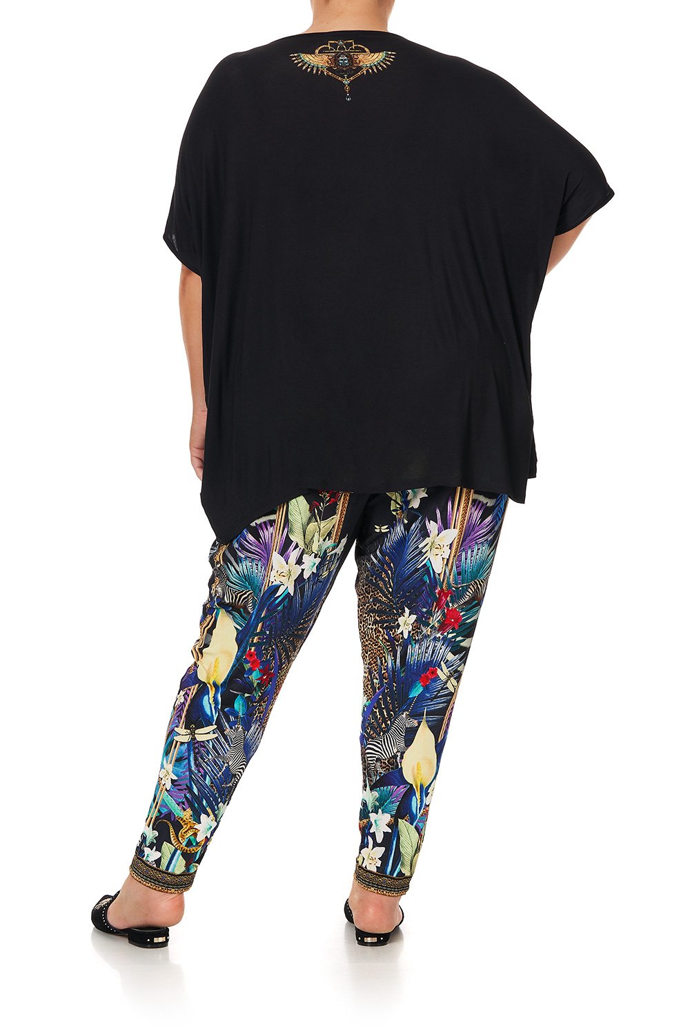 LOOSE FIT ROUND NECK TEE RAINBOW ROOM