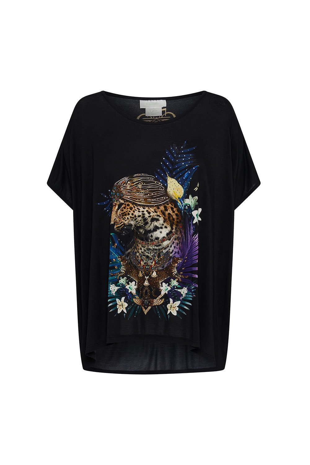 LOOSE FIT ROUND NECK TEE RAINBOW ROOM