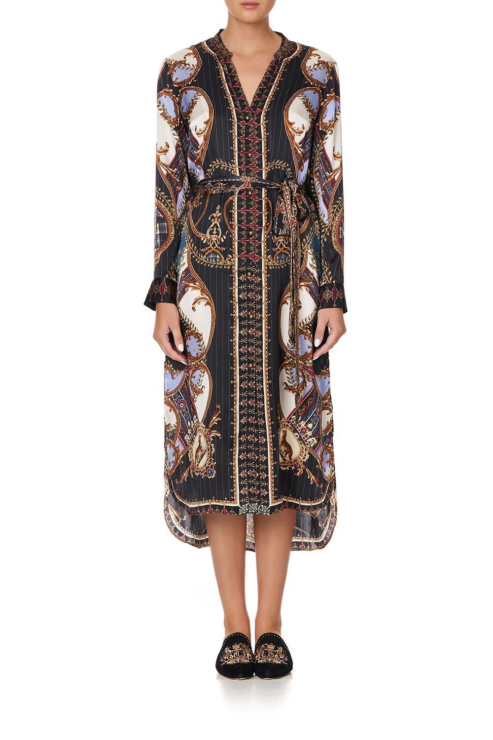 MID LENGTH SHIRT DRESS DINING HALL DARLING