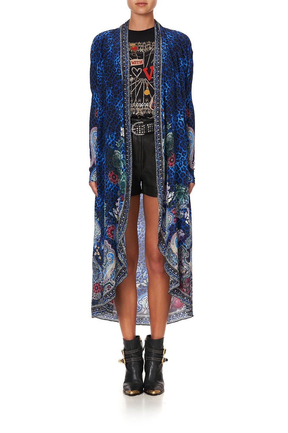 LONG CASUAL JACKET WITH POCKETS CAMDEN MOON