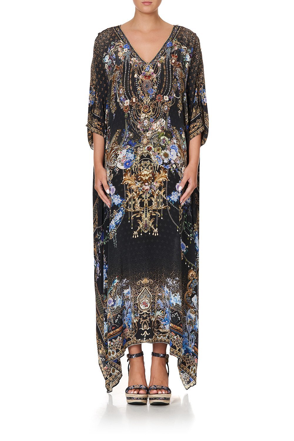 LONG KAFTAN WITH BUTTONS PALACE PLAYHOUSE