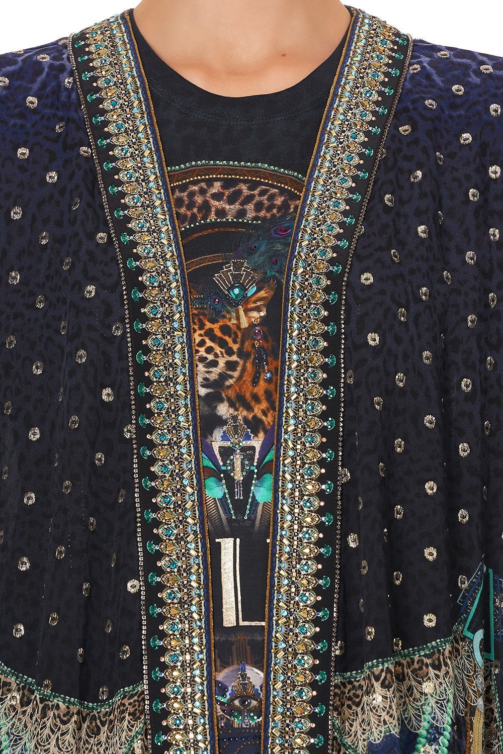 SCALLOPED EDGE LAYER DRIPPING IN DECO