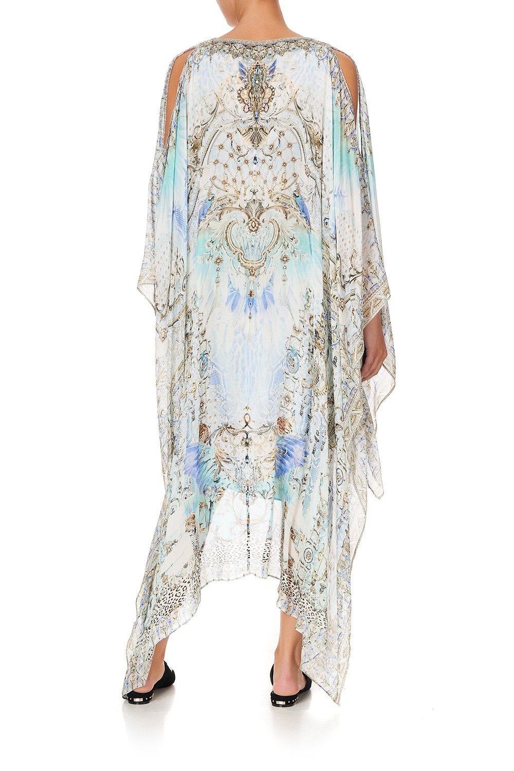 LONG SHEER OVERLAY DRESS GATSBYS GIRL