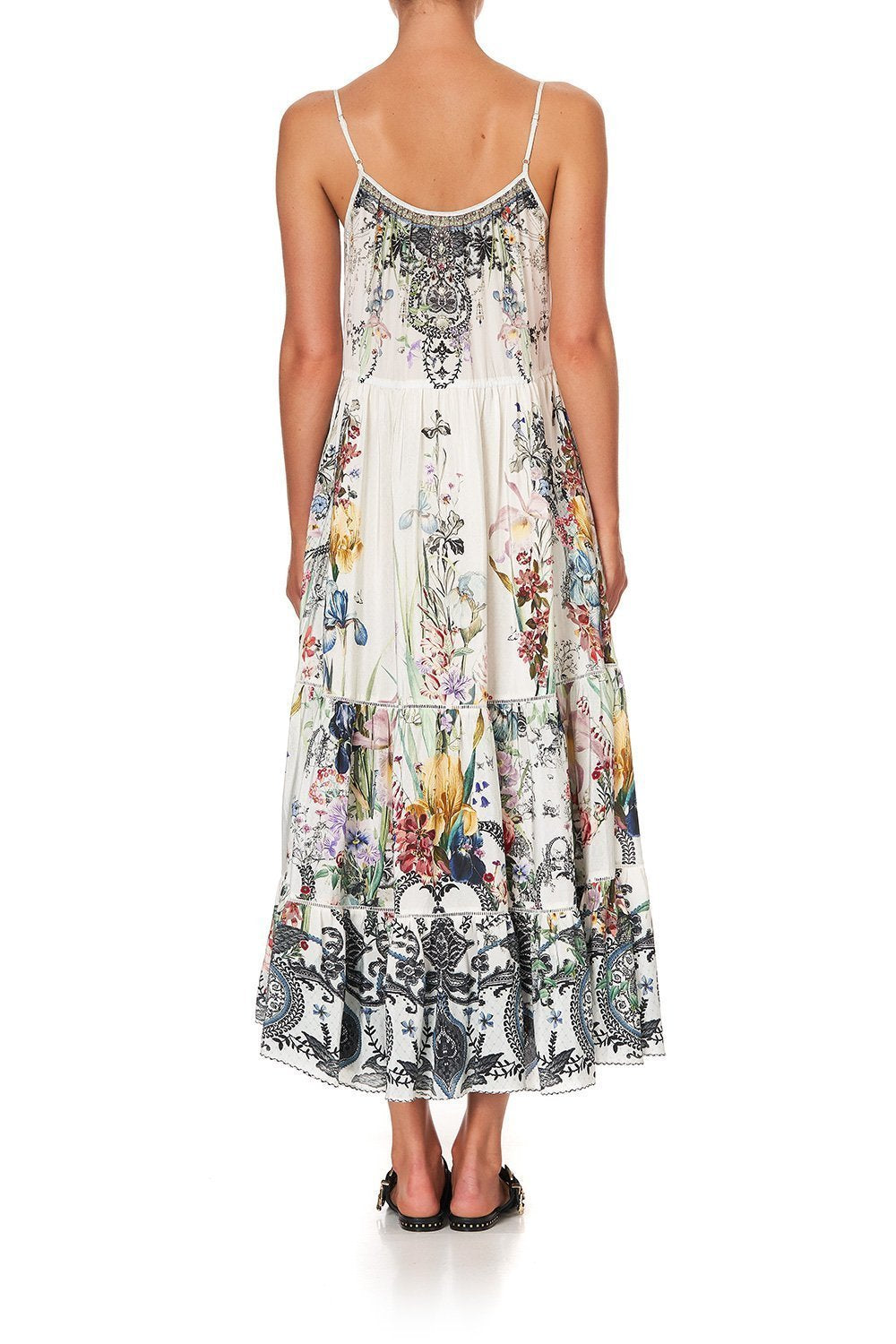 DRESS WITH FRONT TIE DETAIL TRUE ROMANCE