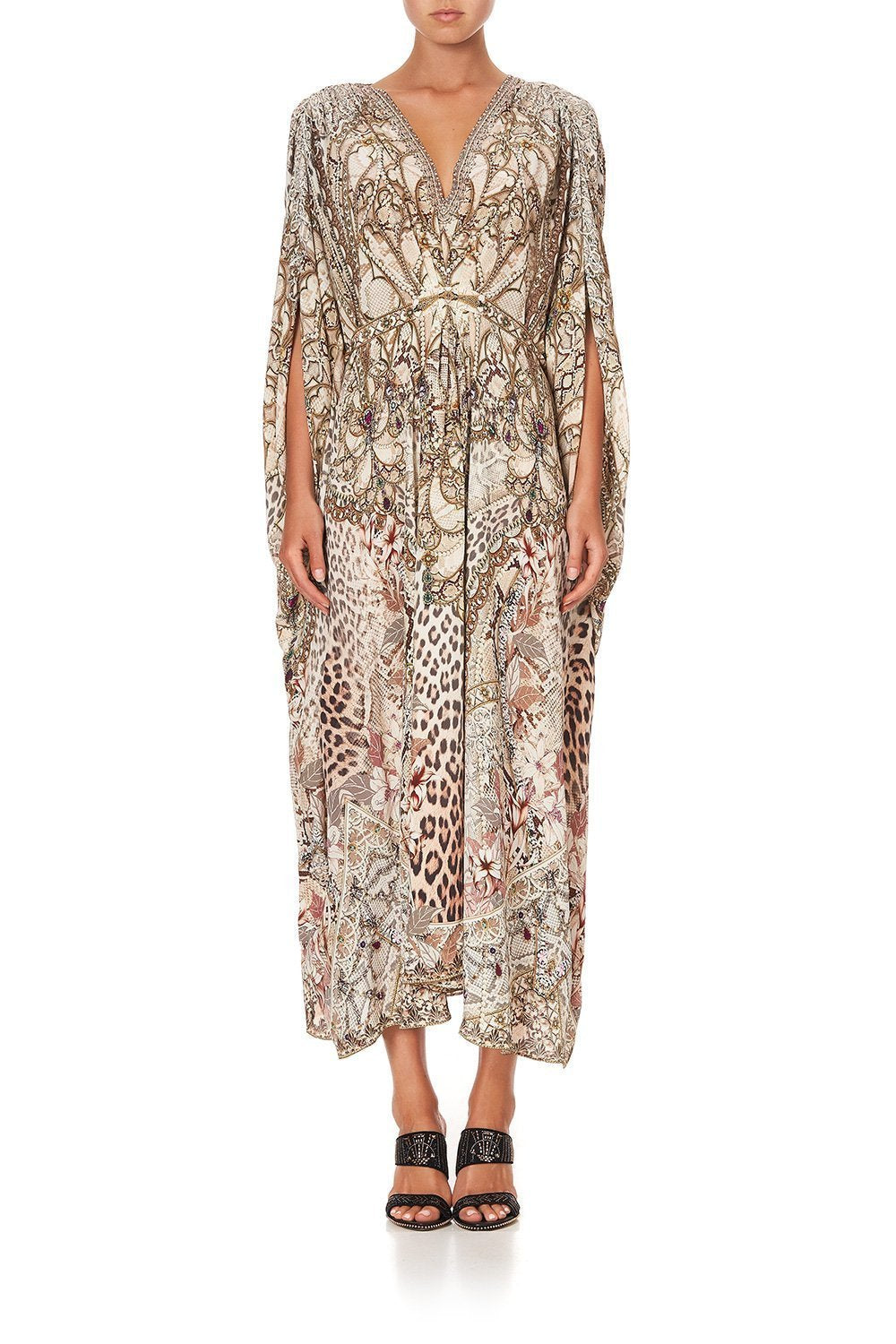 MIDI KAFTAN WITH WAIST DETAIL ALL IS NOUVEAU