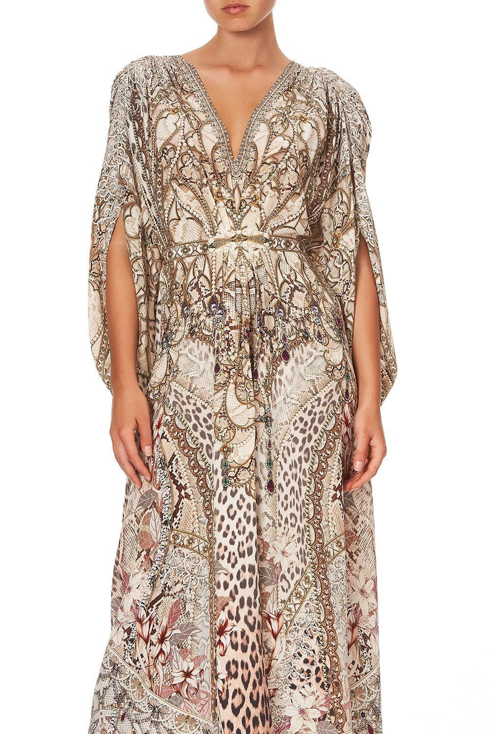 MIDI KAFTAN WITH WAIST DETAIL ALL IS NOUVEAU