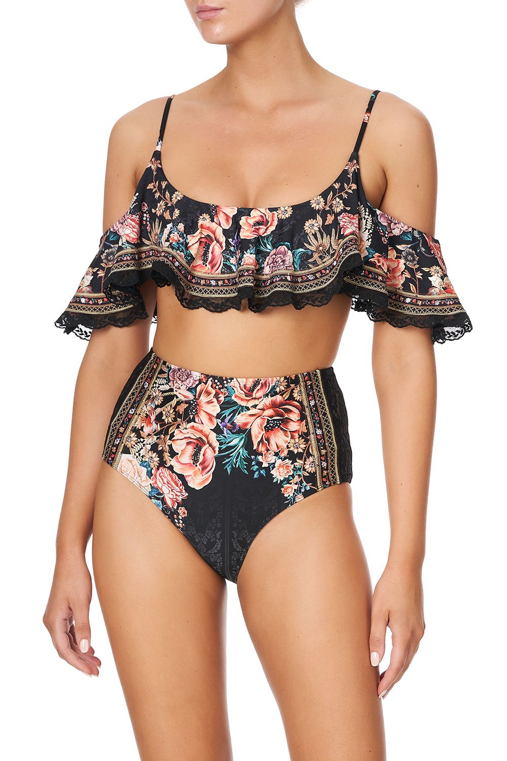 FRILL CROP TOP BELLE OF THE BAROQUE