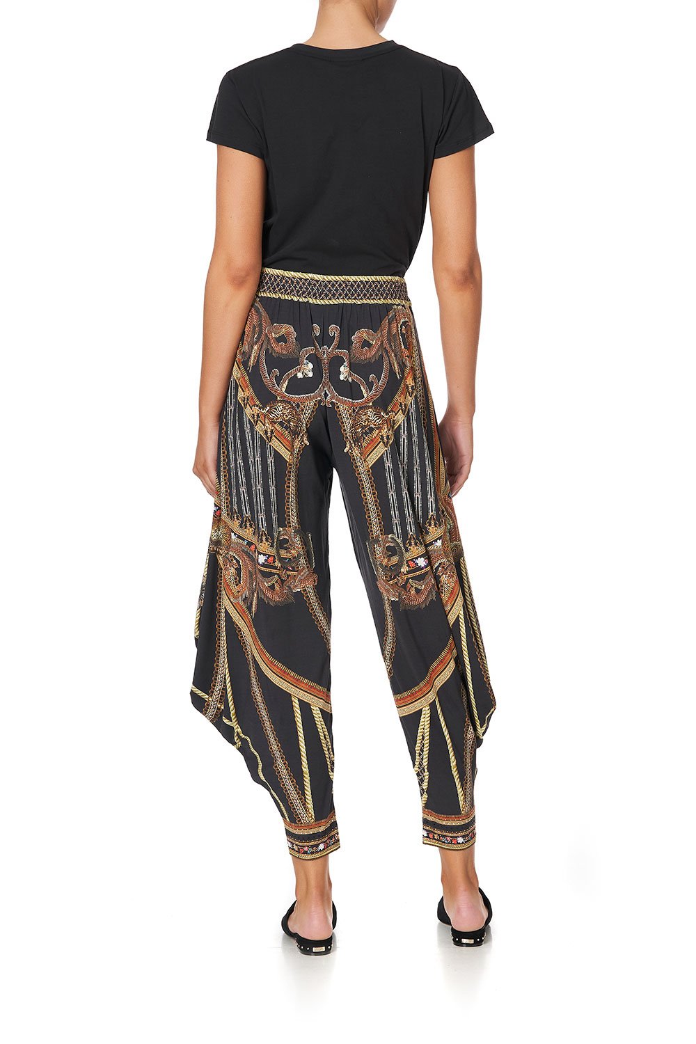 JERSEY DRAPE PANT WITH POCKET ACID ABBEY