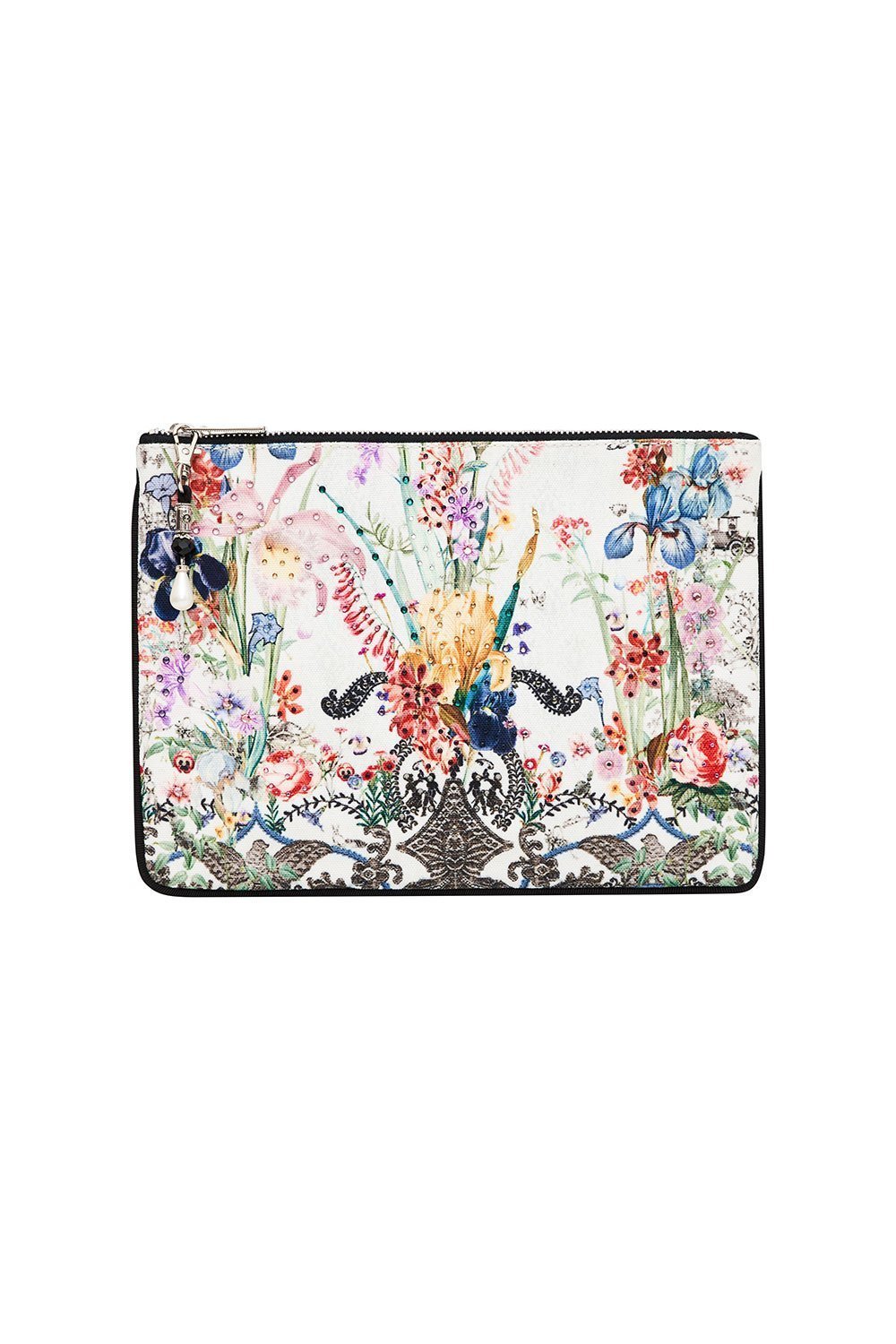 SMALL CANVAS CLUTCH TRUE ROMANCE