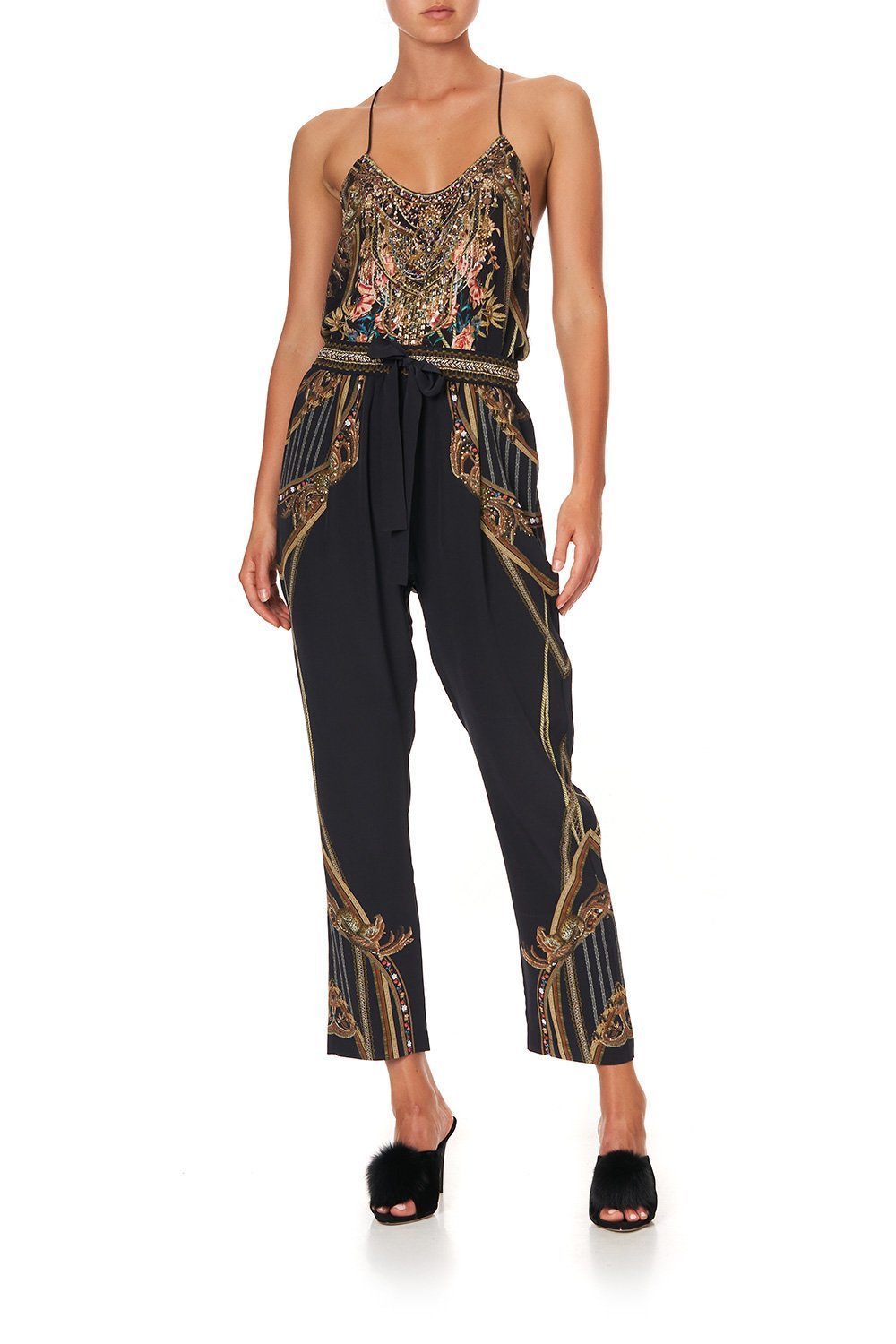DROP CROTCH SLIM LEG PANT BELLE OF THE BAROQUE