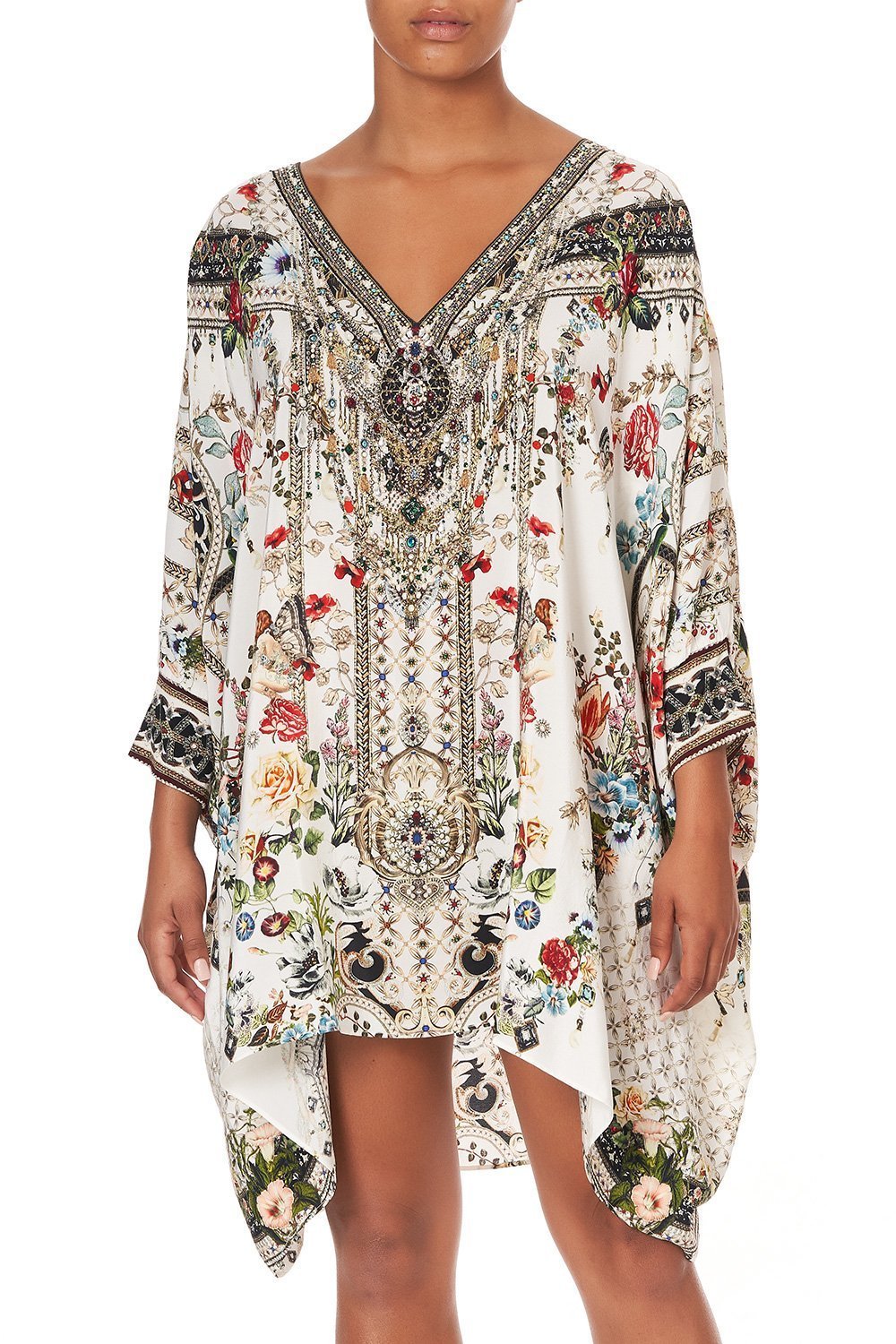 SHORT KAFTAN WITH CUFF SHAKESPEARES GARDEN