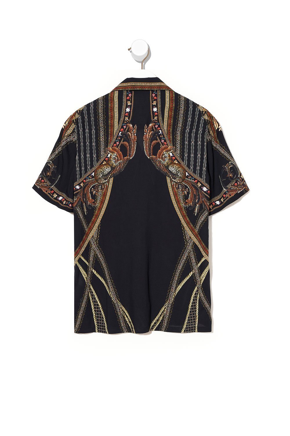 SHORT SLEEVE CAMP COLLARED SHIRT BELLE OF THE BAROQUE