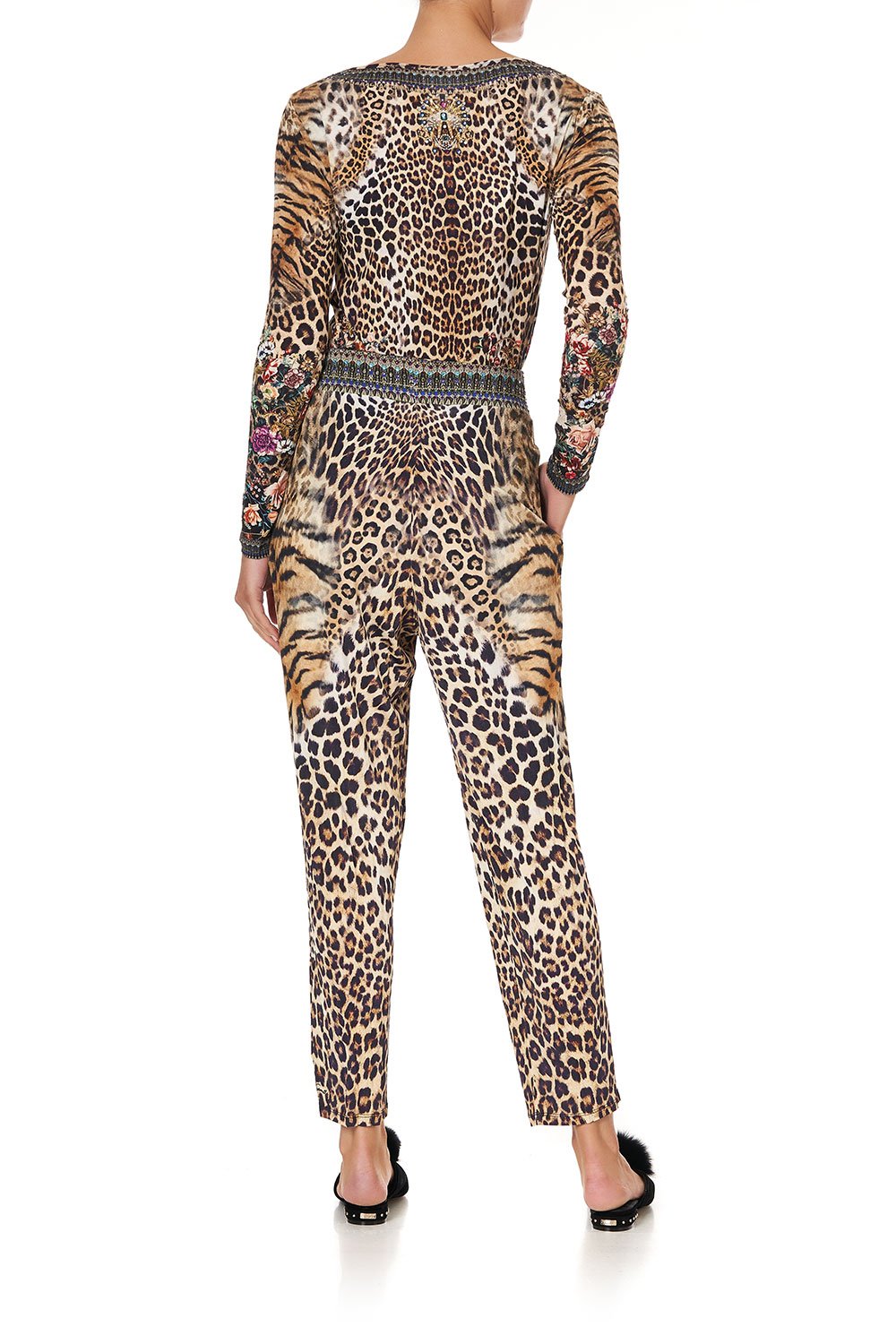 DOUBLE PLEAT JERSEY PANT CALL OF THE CATHEDRAL