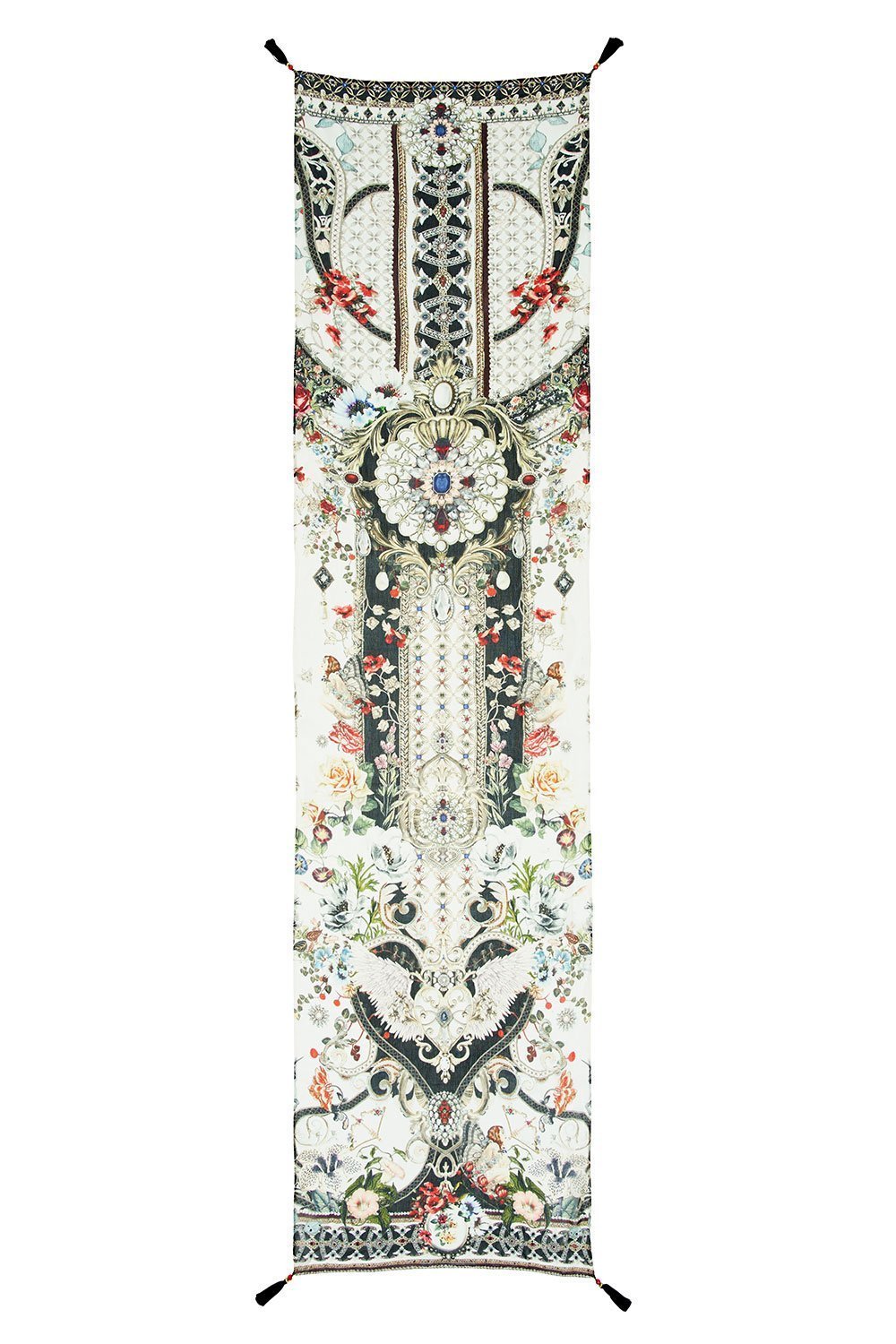 LONG SCARF SHAKESPEARES GARDEN