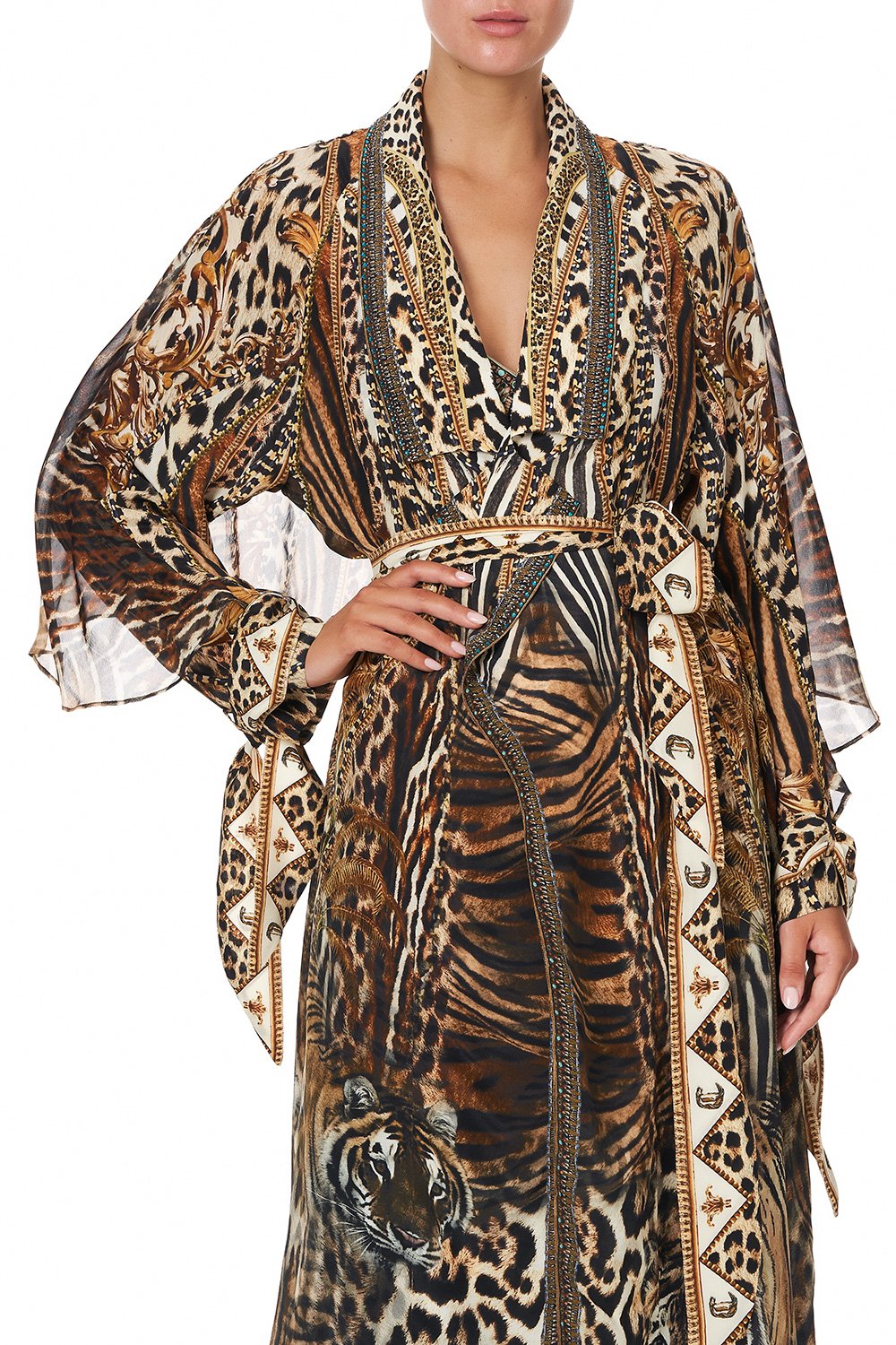 SOFT TRENCH WITH TIES BERKELEY ST AFTER DARK