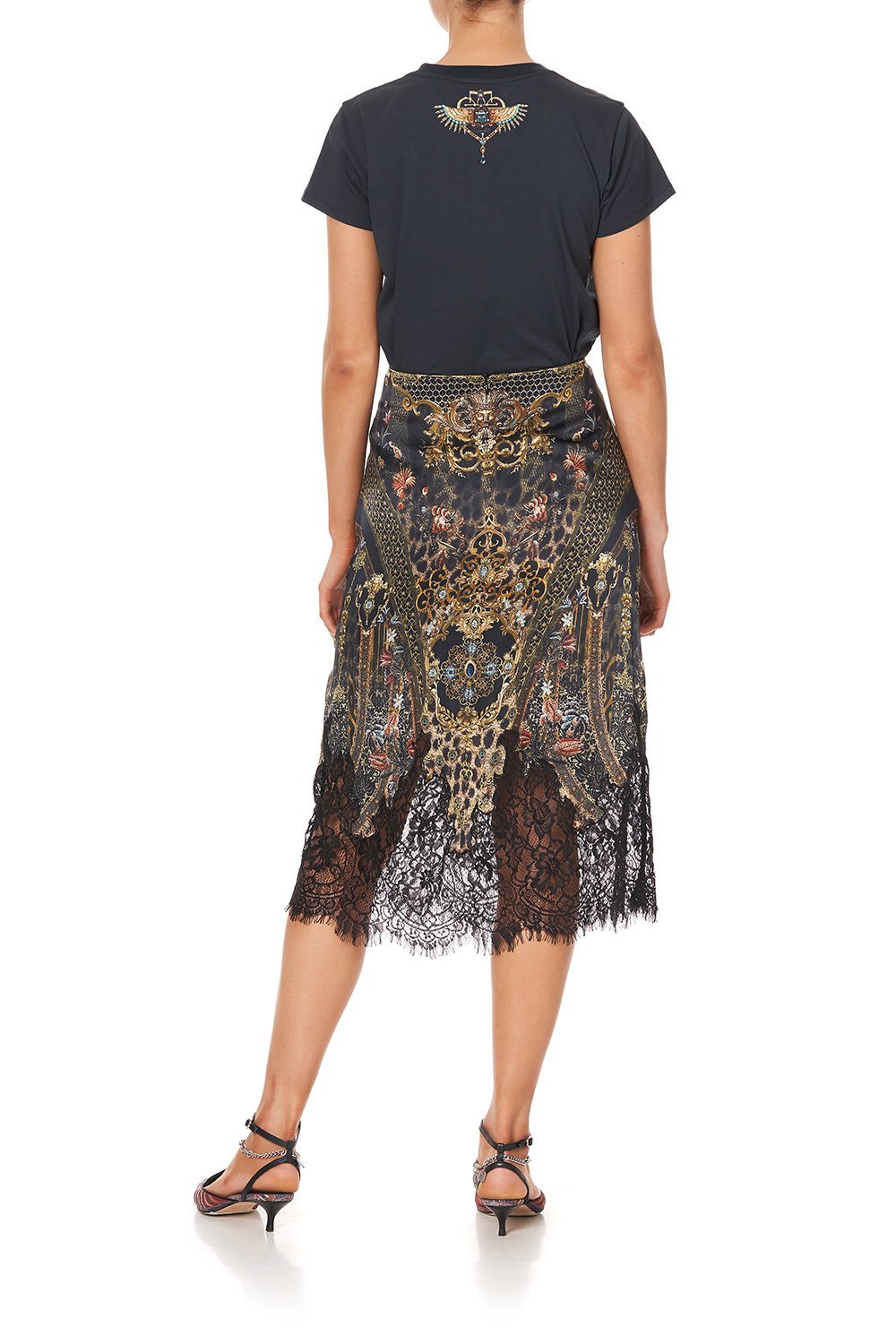 SLIM FIT ROUND NECK T-SHIRT ABINGDON PALACE