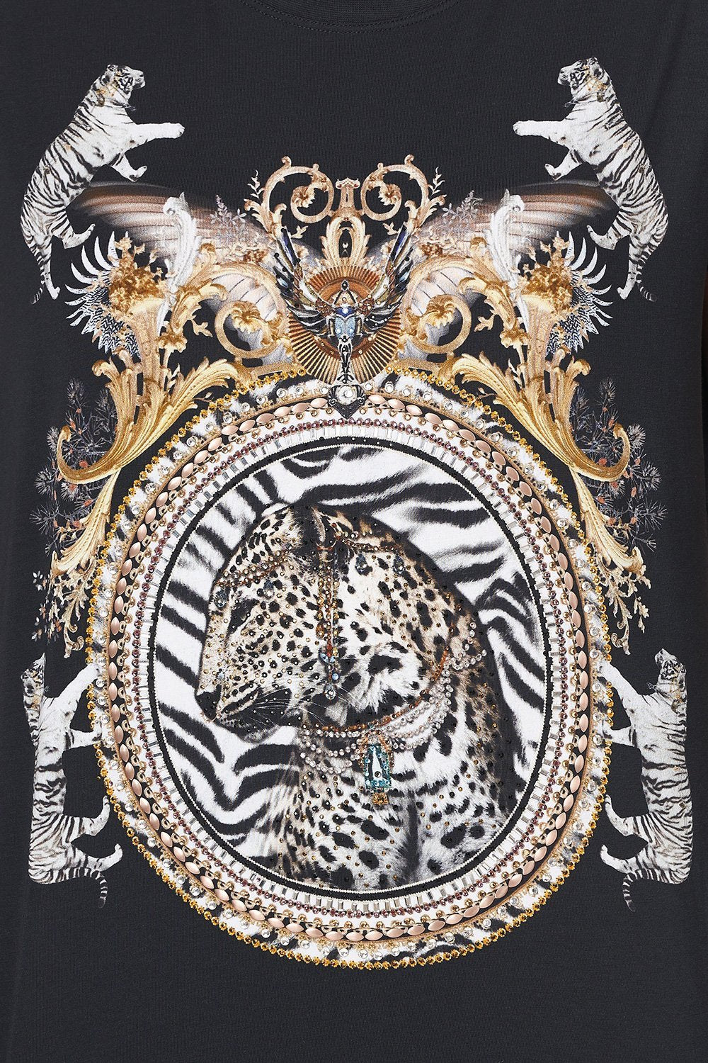 SLIM FIT ROUND NECK T-SHIRT GATES OF GLORY