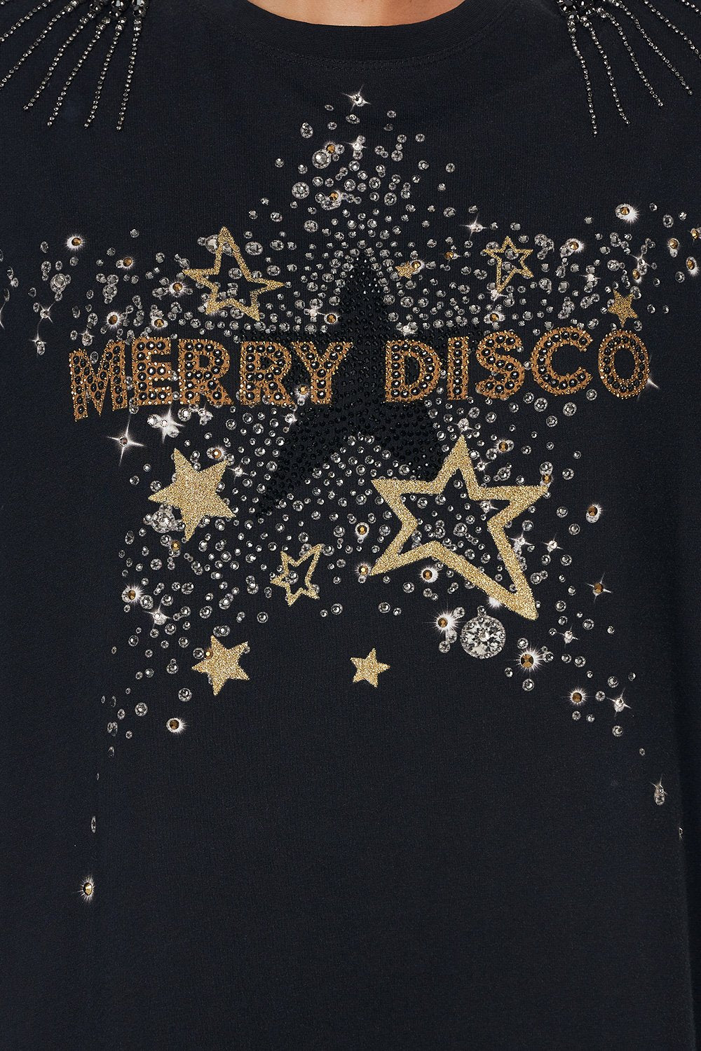 OVERSIZE BAND TEE LADY STARDUST