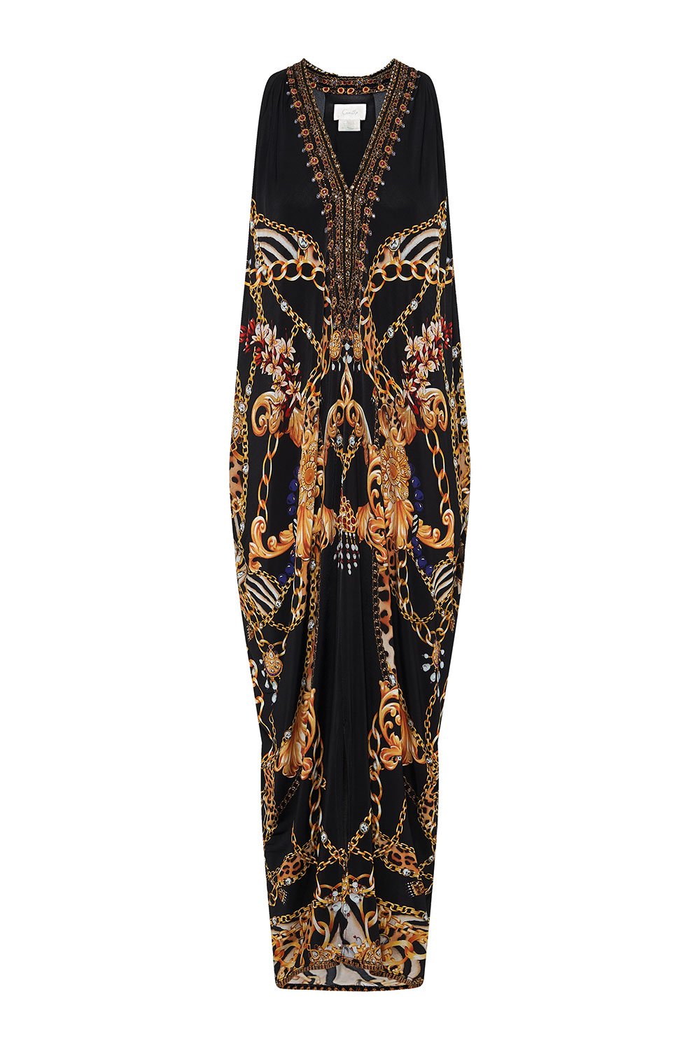 SIDE COWL JERSEY DRESS A NIGHT IN THE 90S