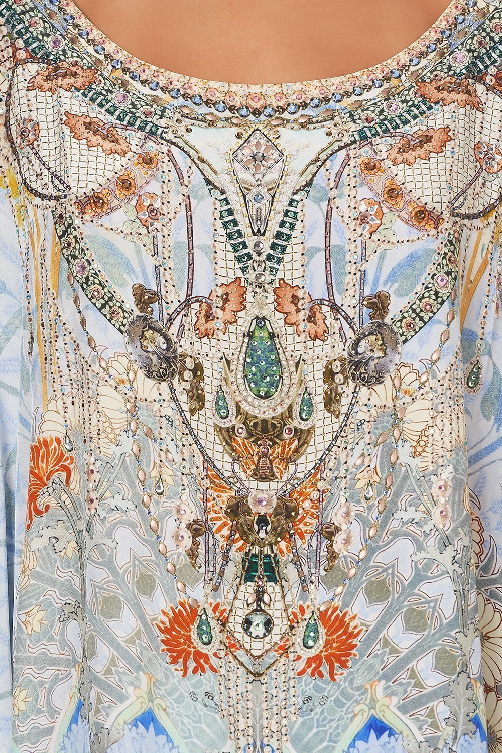 ROUND NECK KAFTAN MORRIS MUSE