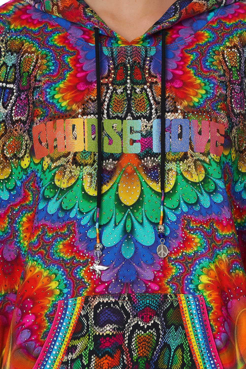 OVERSIZE BOYFRIEND HOODIE COMING DOWN FROM COSMOS