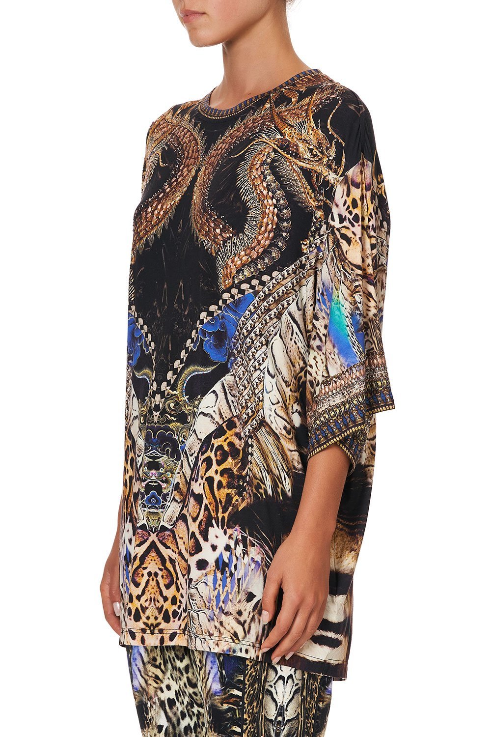 SUPER OVERSIZED TEE DRAGON LADY