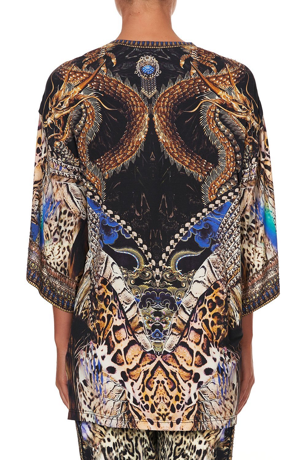 SUPER OVERSIZED TEE DRAGON LADY