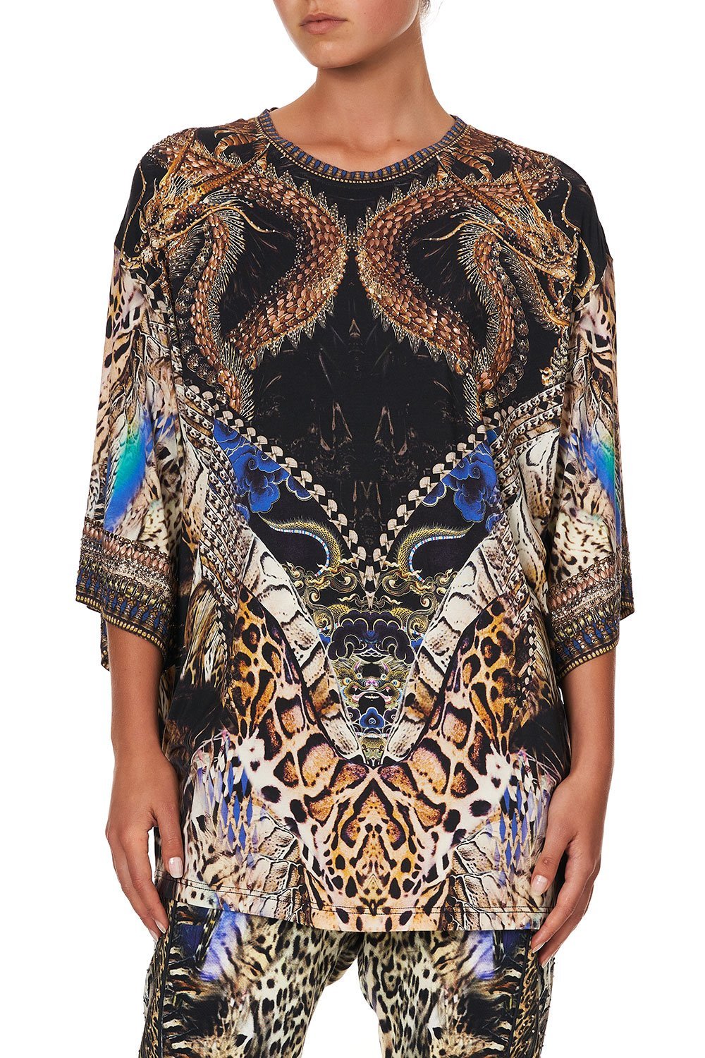 SUPER OVERSIZED TEE DRAGON LADY