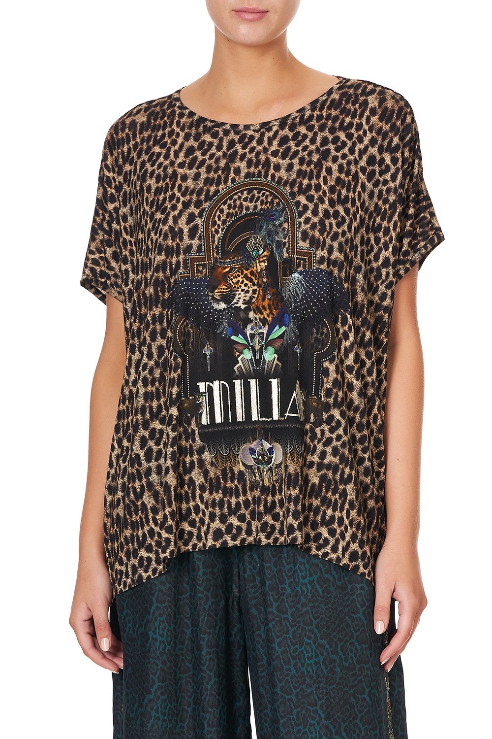 LOOSE FIT ROUND NECK TEE FITZGERALDS FLAPPER