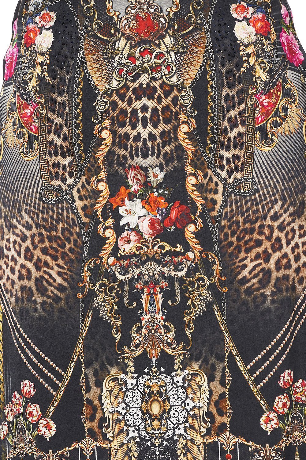 SLIP MIDI SKIRT GOTHIC GODDESS