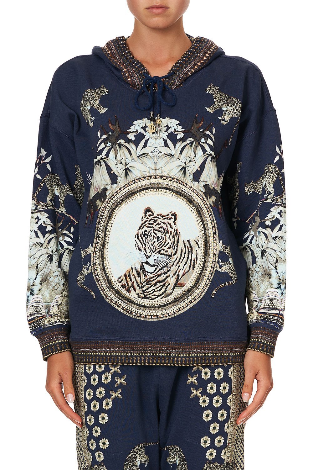 HOODIE WITH POCKETS A LITTLE PAST TWILIGHT