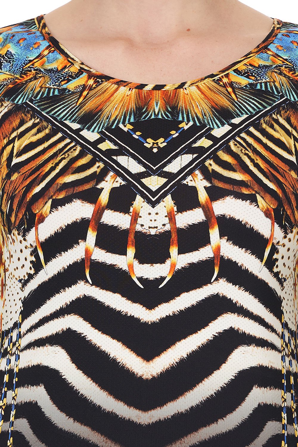 LONG SLEEVE THUMBHOLE TOP LOST PARADISE