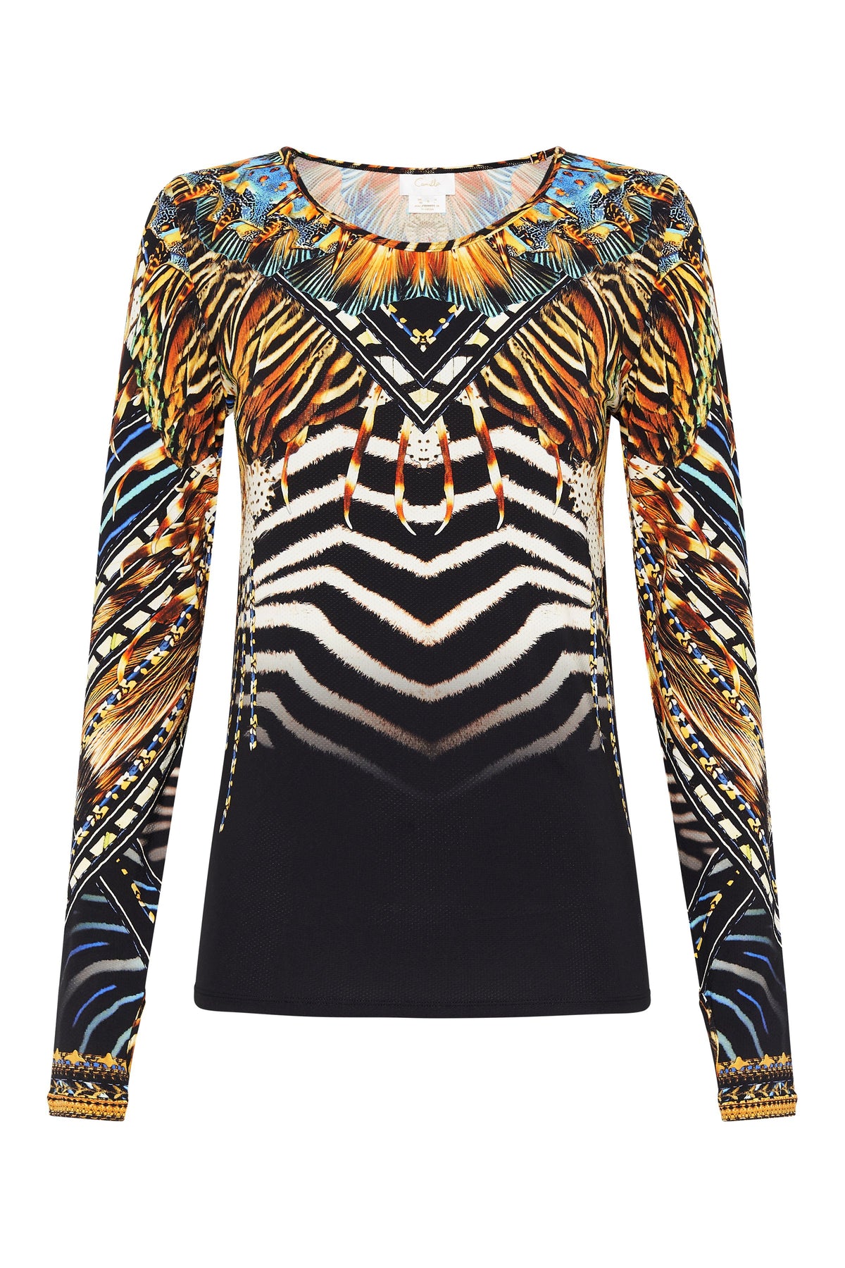 LONG SLEEVE THUMBHOLE TOP LOST PARADISE