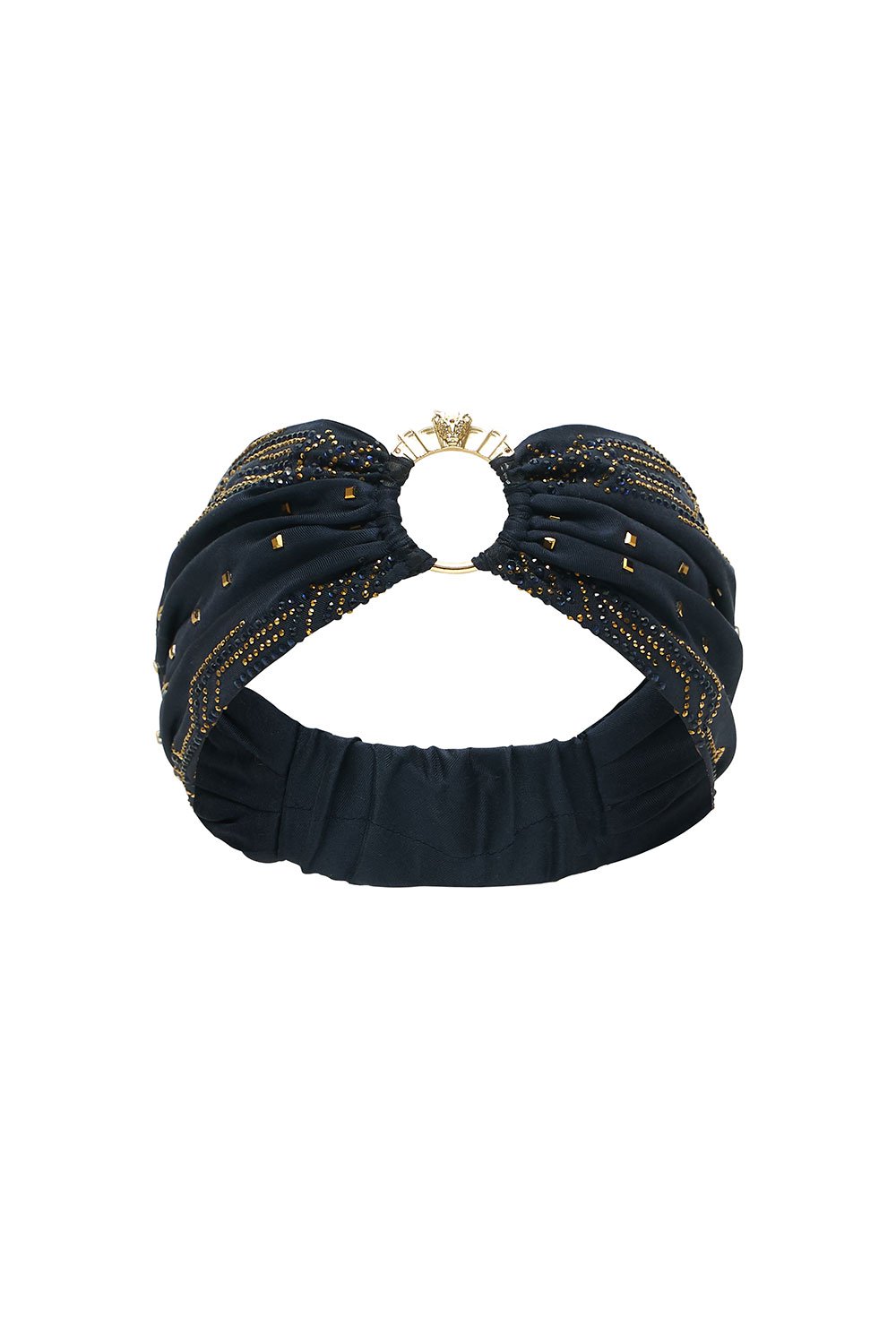 RING HEADBAND LUXE NAVY