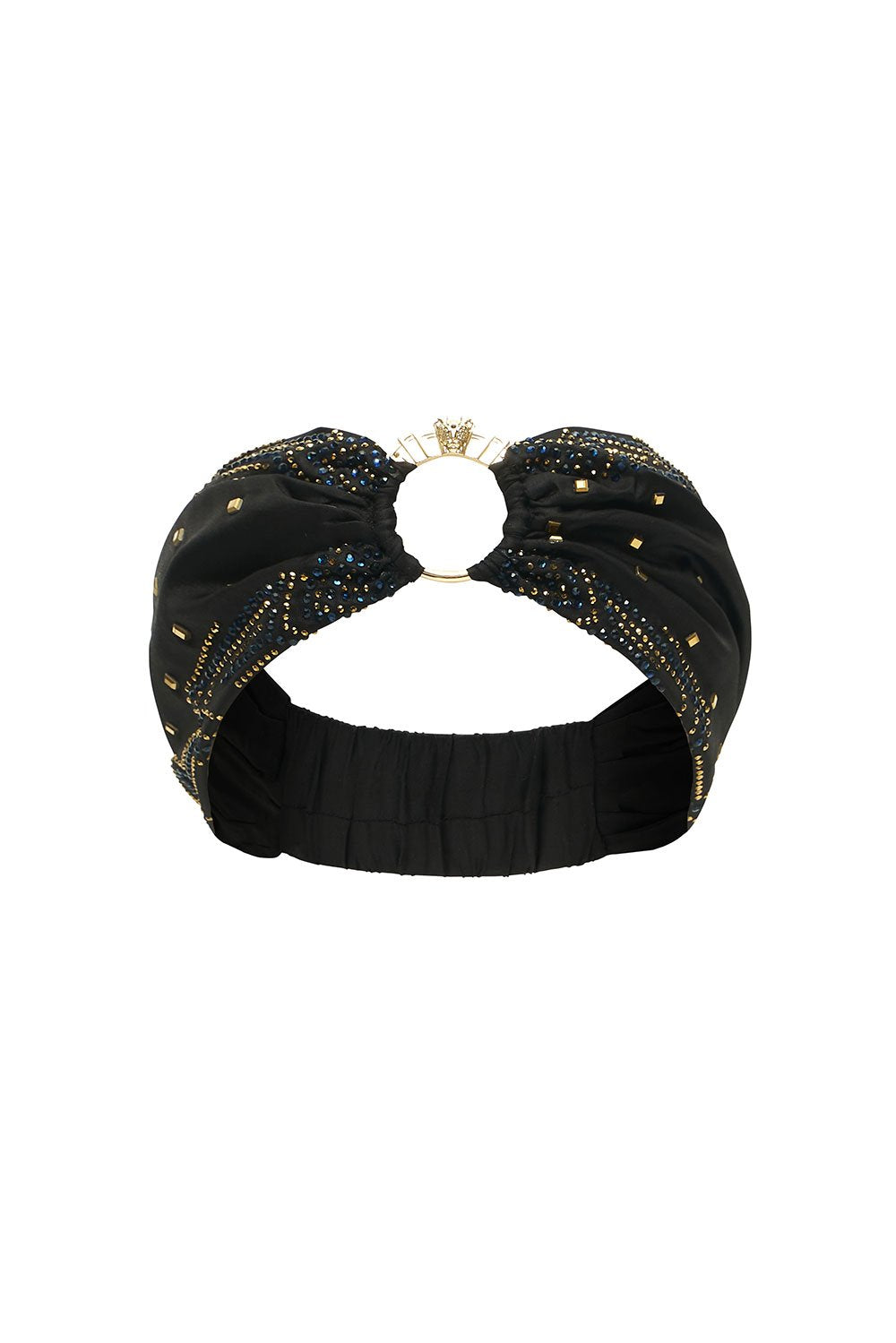 RING HEADBAND LUXE BLACK