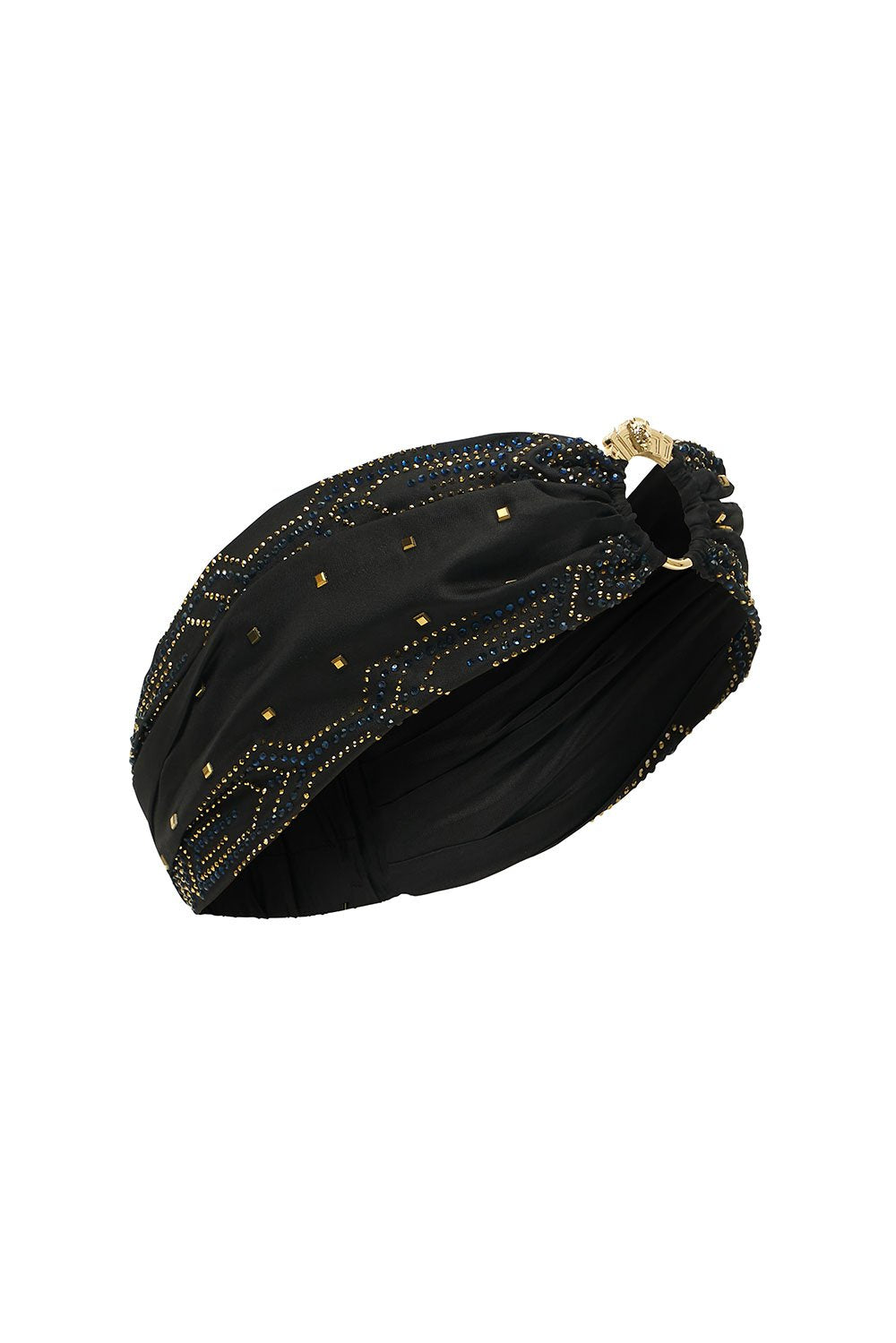 RING HEADBAND LUXE BLACK