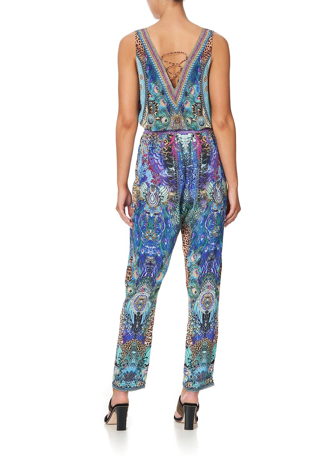 DROP CROTCH SLIM LEG PANT BASILICA BEEUTY