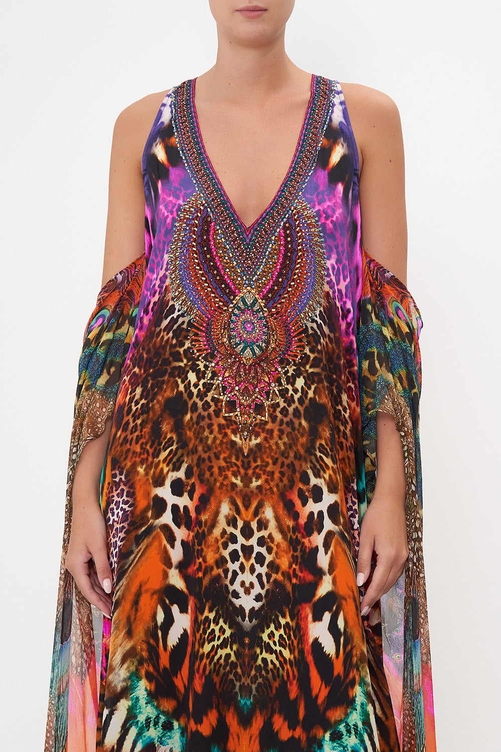 TIE FRONT MULTIWEAR DRESS SURREALIST SUSPENSION