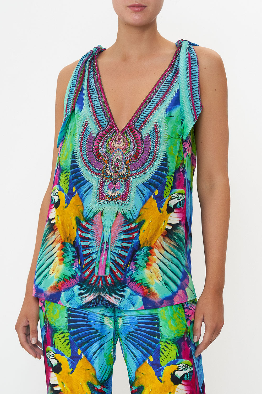 SCARF TIE TOP AGE OF ASTERIA