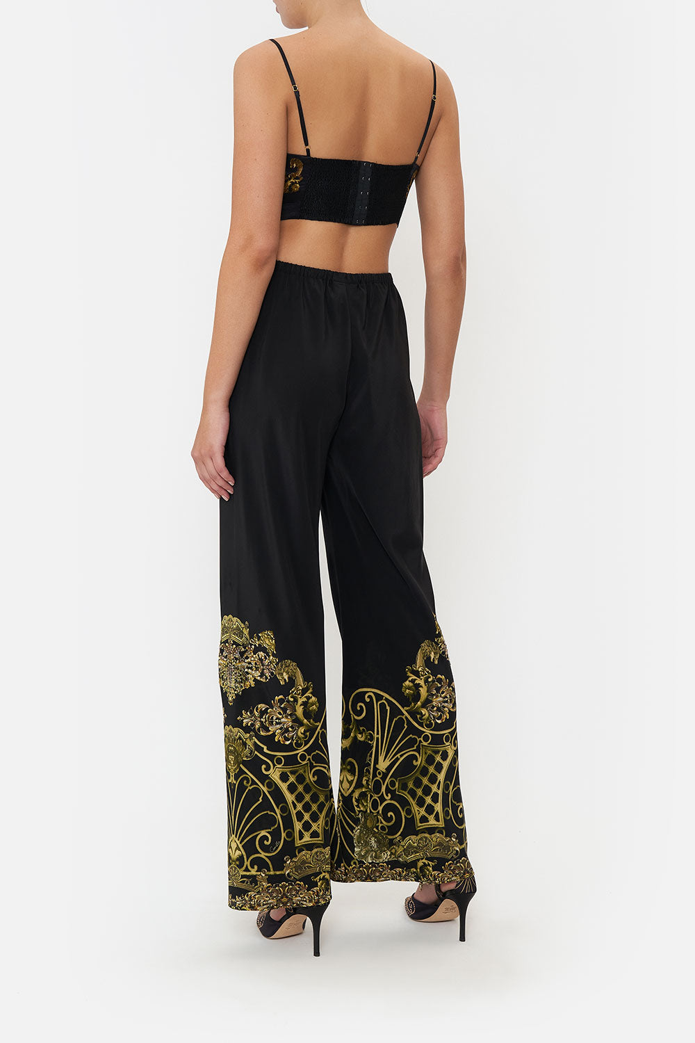 BIAS CUT DRAWSTRING PANT SHADOWS OF ARMADA