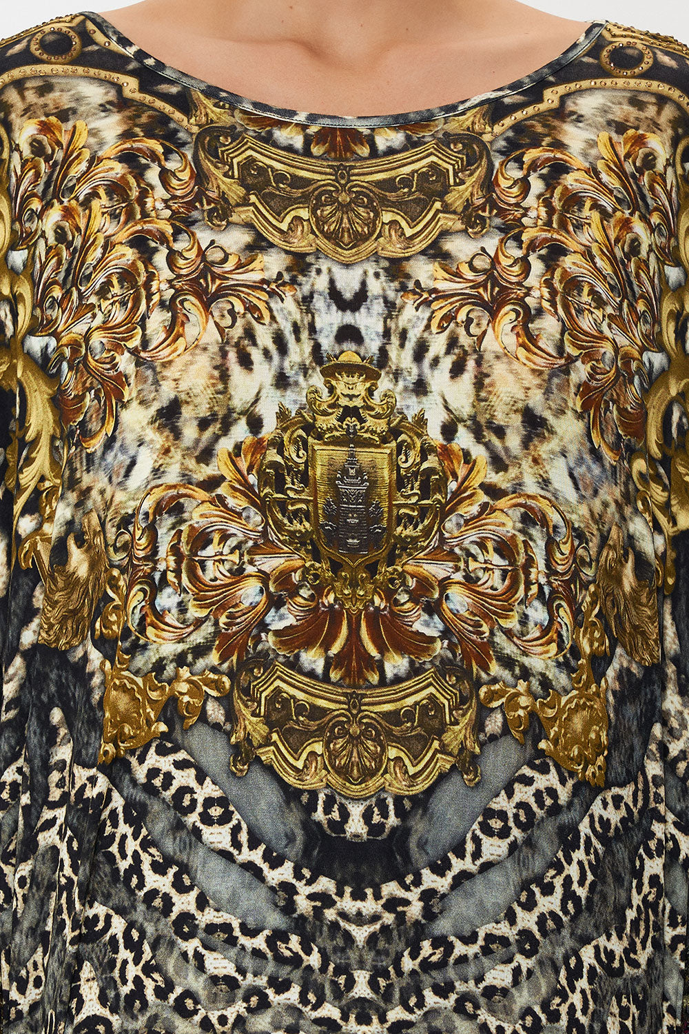 SCOOP NECK SLOUCH TEE ARMADA