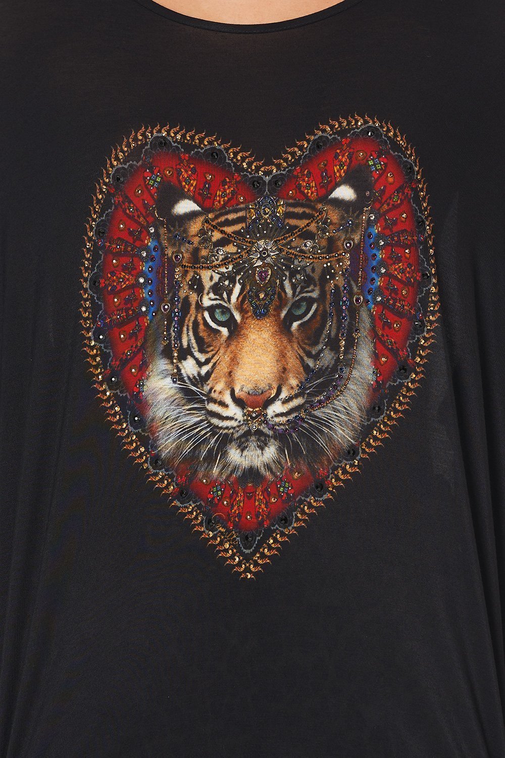 LOOSE FIT ROUND NECK TEE MIDNIGHT MADNESS