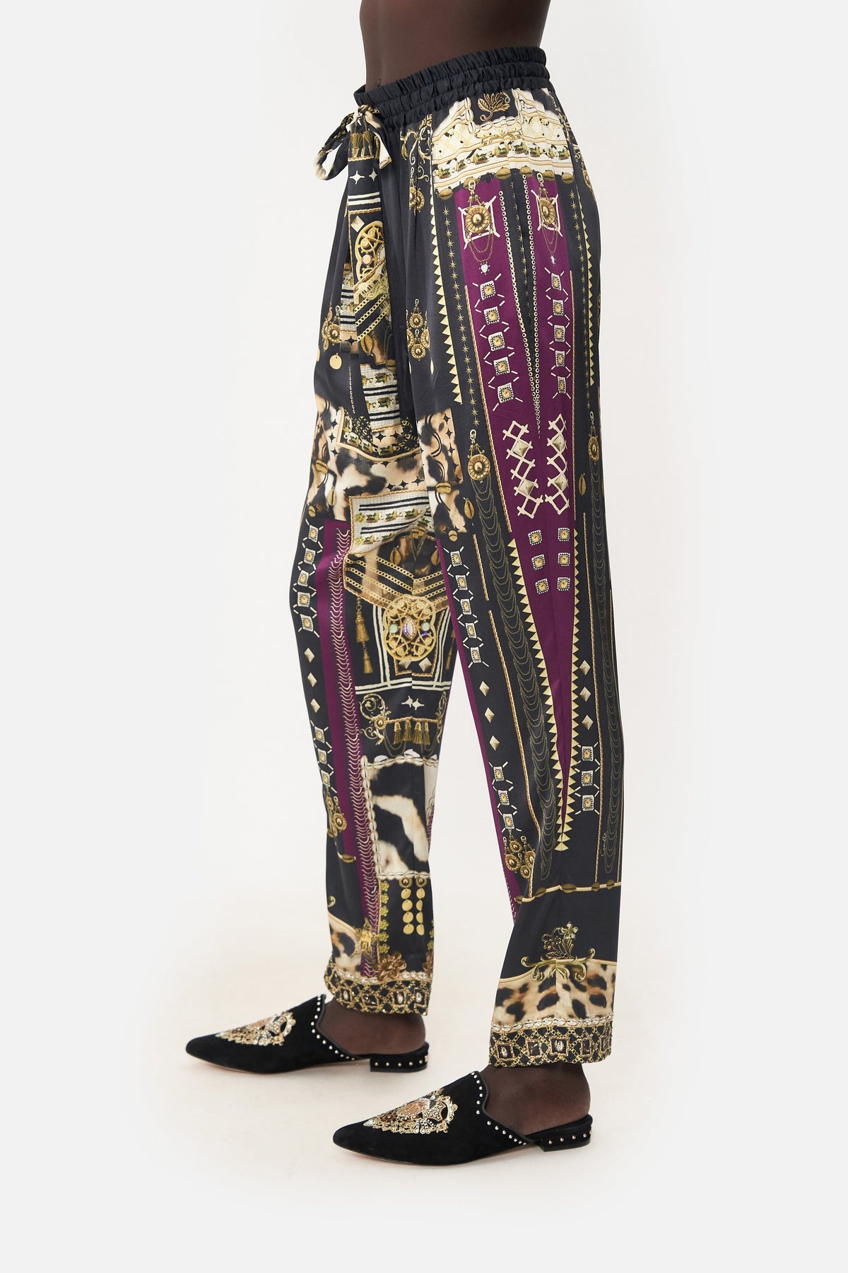 DROP CROTCH SLIM LEG PANT DESERT DREAMS