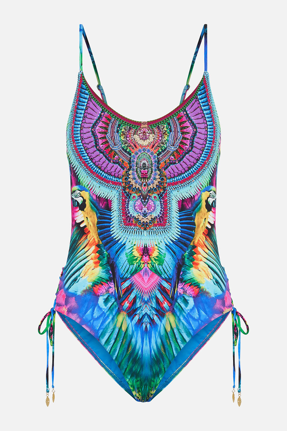 SCOOP NECK LACE UP SIDE ONE PIECE AGE OF ASTERIA