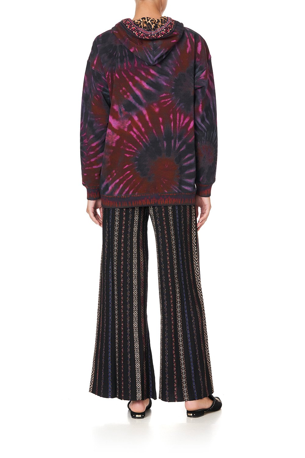 HOODY WITH POCKETS SWINGING SIXTIES