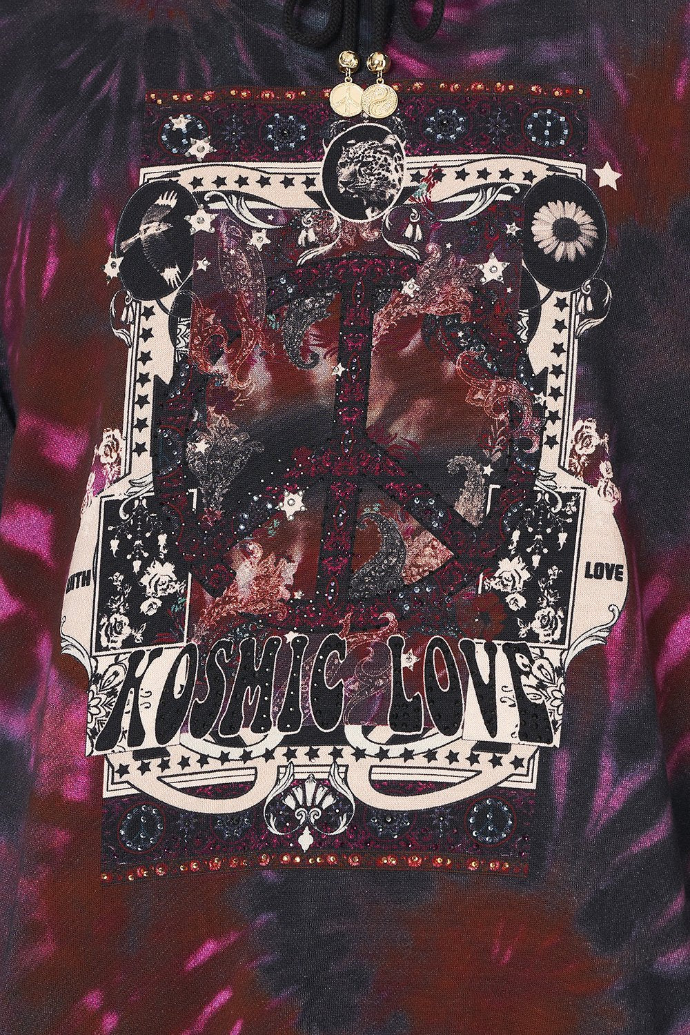 HOODY WITH POCKETS SWINGING SIXTIES