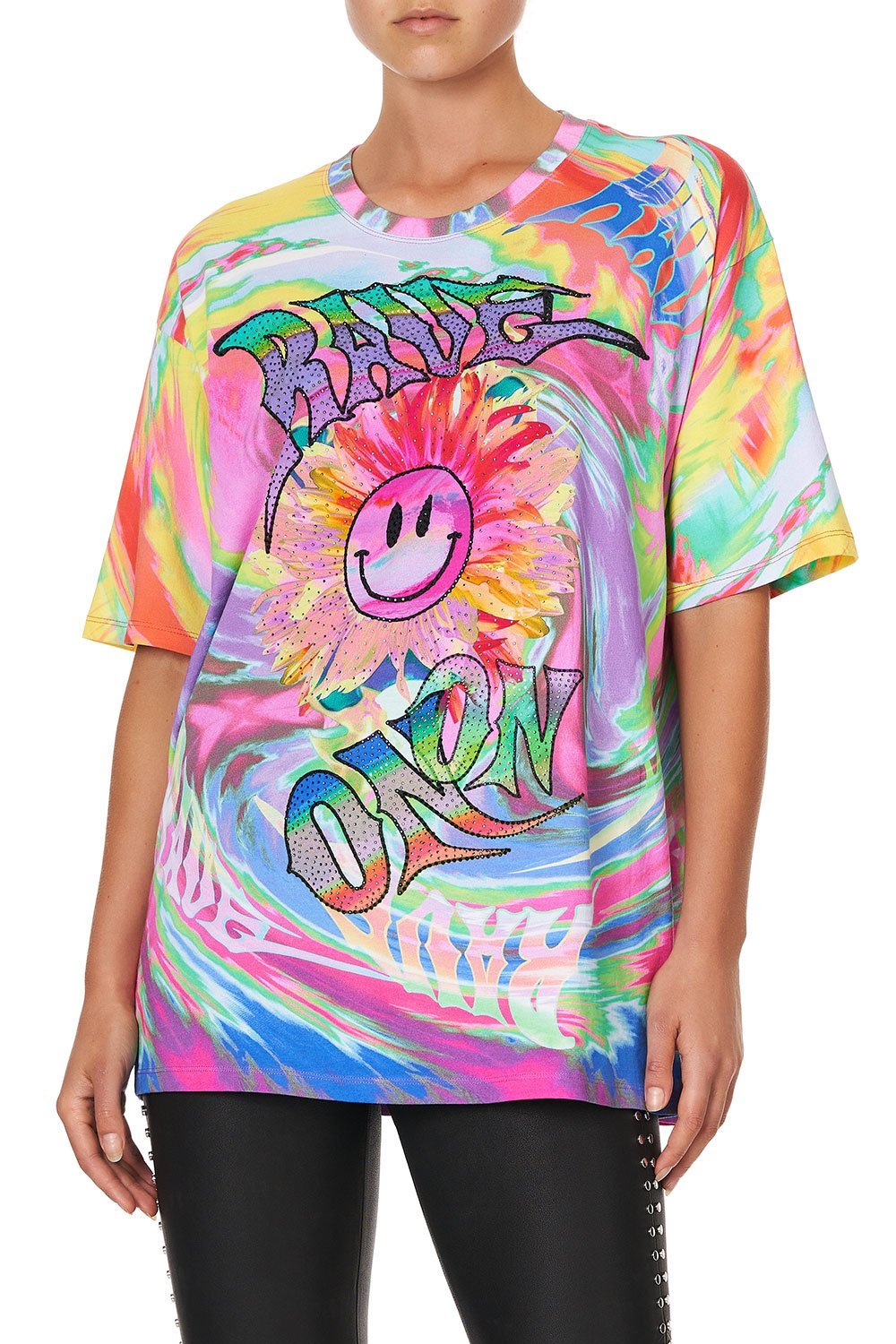 OVERSIZE BAND TEE TRANCE TEMPTATION